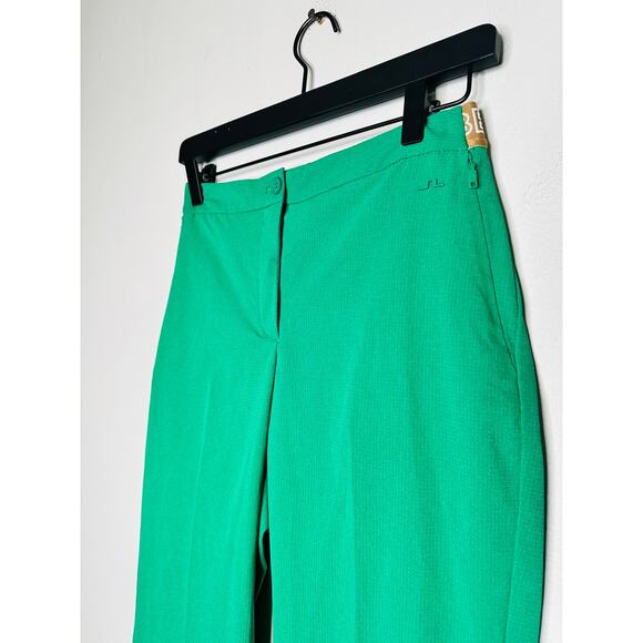 J. LINDEBERG Eleonora Green Branded Mid-Rise Elastic Waist Golf Pants Size 26 - Picture 12 of 12